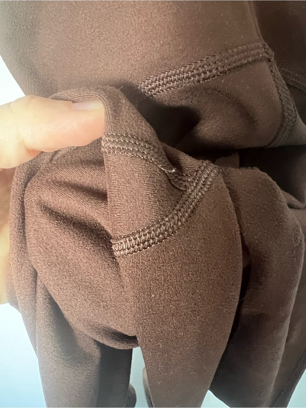 Offline Aerie The Hugger Bootcut Full Length Jumpsuit Brown Neutral XS Casual - Picture 7 of 8